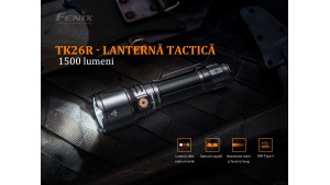 Fenix TK26R - Lanternă tactică - 1500 Lumeni - 350 Metri